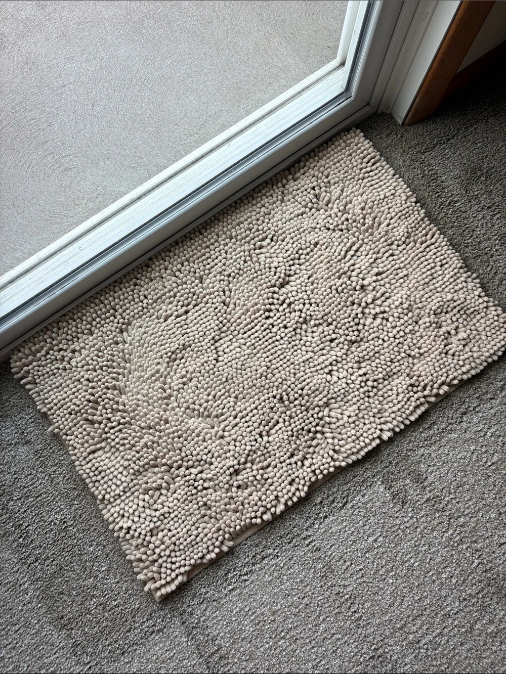 Plush Unopened Mat - Beige